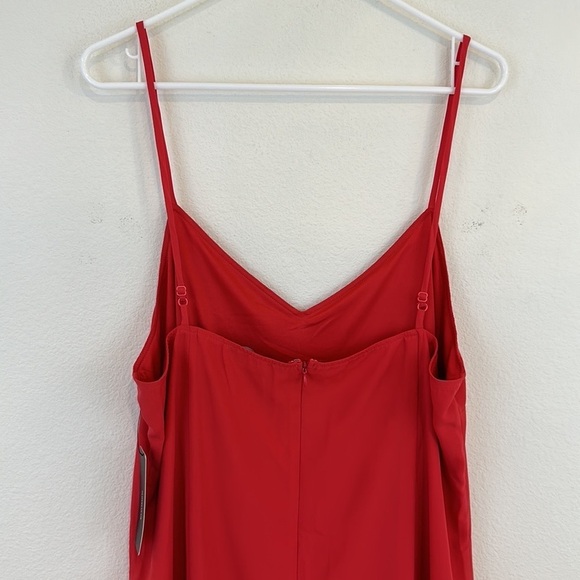 NWT Lulus Lovely Lilies Red Midi Dress - Picture 10 of 13